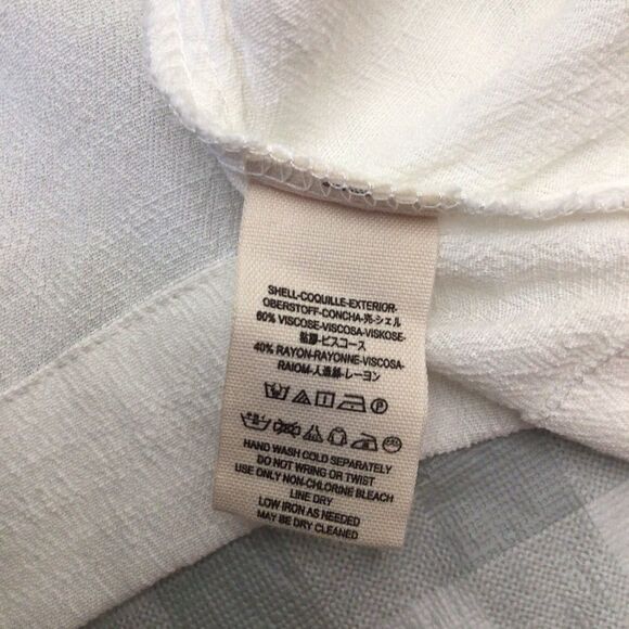 2/40$ FREE people white camisole top small camisole asymmetrical open - Picture 9 of 13